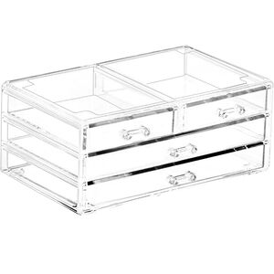 Clear Plastic Stackable Storage Bins